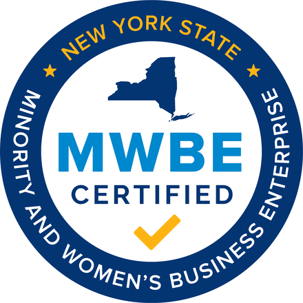 New York State Certified Minority and Women-Owned Business Enterprise (MWBE)